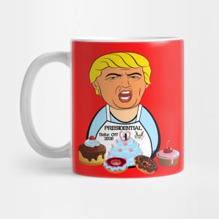 Trump Presidential Bake Off Political Satire Mug